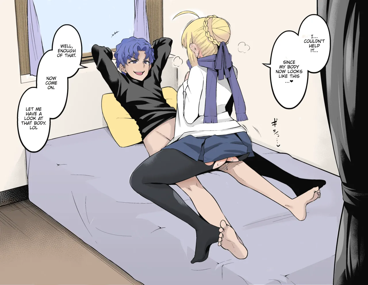Hentai Manga Comic-Shinji, the Stud, has Wild Sex with Saber and the Others-Read-172